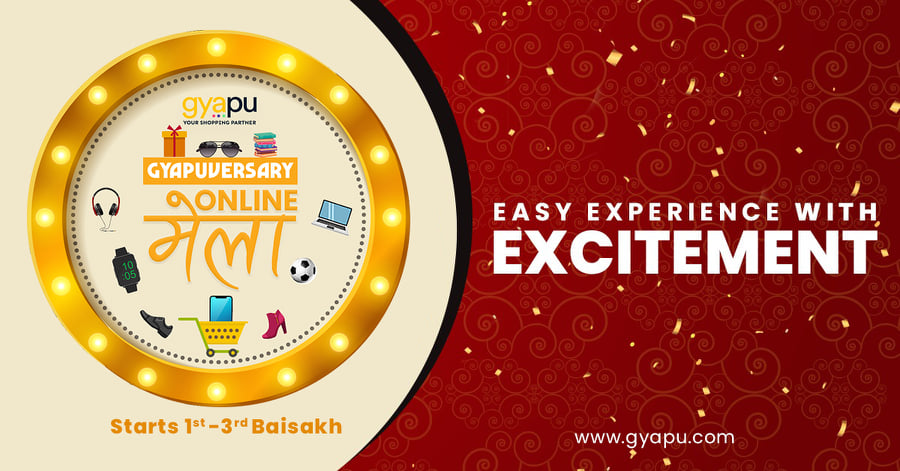 Gyapu Marketplace giving Anniversary Offer