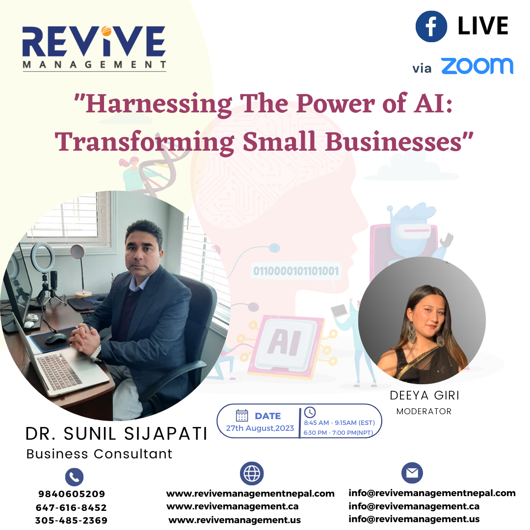 Harnessing the power of AI; Transforming Small Businesses