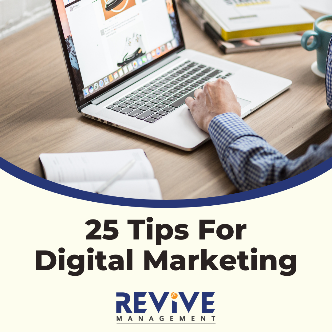 25 Tips for Digital Marketing